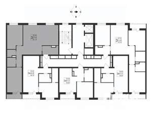 3-к квартира, вторичка, 81м2, 11/17 этаж