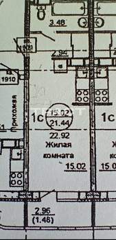 Студия квартира, вторичка, 23м2, 15/17 этаж
