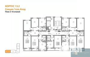 1-к квартира, вторичка, 40м2, 5/17 этаж