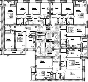 2-к квартира, вторичка, 63м2, 3/16 этаж