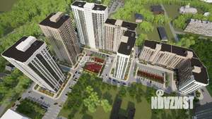 1-к квартира, строящийся дом, 46м2, 12/25 этаж