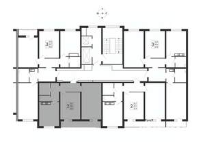 2-к квартира, вторичка, 62м2, 10/17 этаж