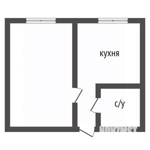 1-к квартира, вторичка, 21м2, 7/9 этаж