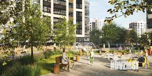 1-к квартира, строящийся дом, 43м2, 8/13 этаж