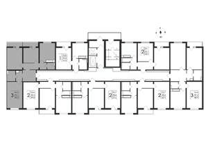 3-к квартира, вторичка, 85м2, 9/19 этаж