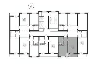 1-к квартира, вторичка, 42м2, 5/17 этаж