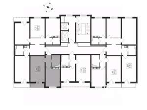 1-к квартира, вторичка, 42м2, 2/17 этаж