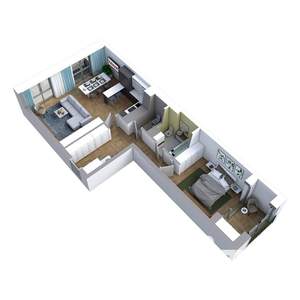 2-к квартира, вторичка, 83м2, 6/9 этаж