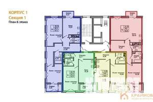 2-к квартира, вторичка, 88м2, 6/9 этаж