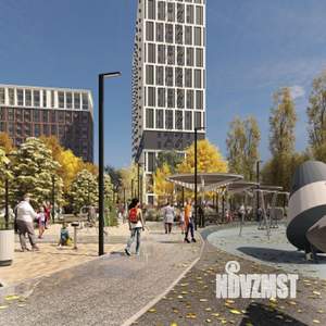 2-к квартира, строящийся дом, 59м2, 3/25 этаж