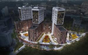1-к квартира, вторичка, 49м2, 1/17 этаж