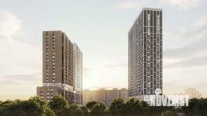 1-к квартира, строящийся дом, 39м2, 12/25 этаж