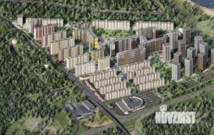 2-к квартира, строящийся дом, 63м2, 18/18 этаж