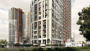 2-к квартира, строящийся дом, 40м2, 17/20 этаж