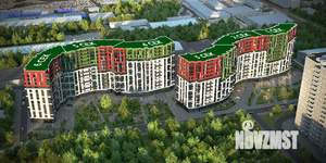 2-к квартира, строящийся дом, 66м2, 9/13 этаж