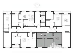 3-к квартира, вторичка, 55м2, 12/17 этаж