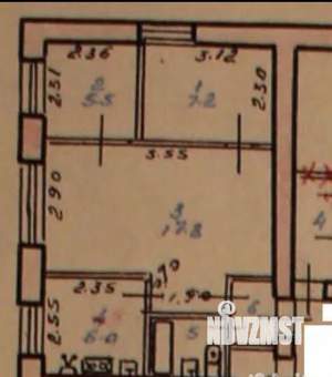 3-к квартира, вторичка, 41м2, 1/5 этаж