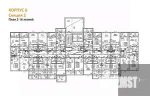 Студия квартира, вторичка, 21м2, 16/17 этаж