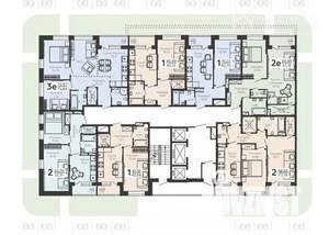 1-к квартира, вторичка, 57м2, 12/21 этаж