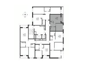 2-к квартира, вторичка, 39м2, 13/17 этаж