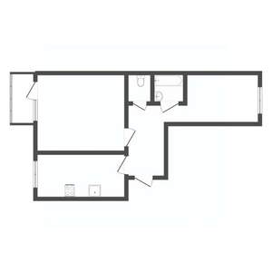 2-к квартира, вторичка, 60м2, 7/10 этаж