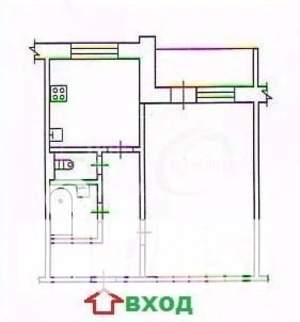 1-к квартира, вторичка, 38м2, 7/10 этаж