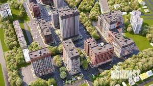 2-к квартира, строящийся дом, 72м2, 4/18 этаж