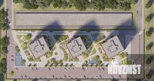 1-к квартира, вторичка, 46м2, 23/25 этаж