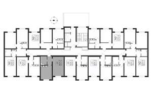 1-к квартира, вторичка, 40м2, 2/17 этаж