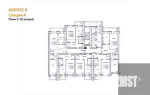 2-к квартира, вторичка, 70м2, 16/16 этаж