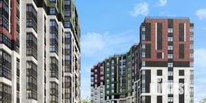 3-к квартира, строящийся дом, 75м2, 8/13 этаж