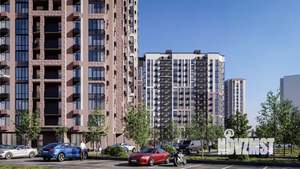 1-к квартира, строящийся дом, 34м2, 3/21 этаж