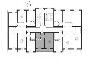 1-к квартира, вторичка, 40м2, 2/17 этаж