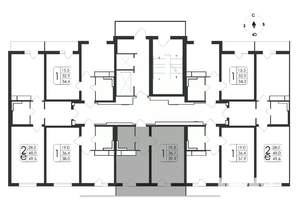 1-к квартира, вторичка, 40м2, 17/19 этаж