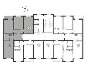 3-к квартира, вторичка, 86м2, 4/17 этаж