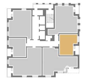 1-к квартира, вторичка, 34м2, 7/25 этаж