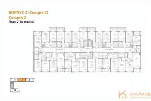1-к квартира, вторичка, 40м2, 3/18 этаж