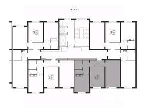 2-к квартира, вторичка, 59м2, 2/17 этаж
