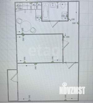 2-к квартира, вторичка, 47м2, 8/10 этаж