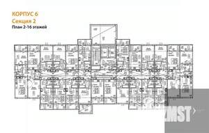1-к квартира, вторичка, 37м2, 12/17 этаж