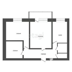 3-к квартира, вторичка, 59м2, 5/5 этаж