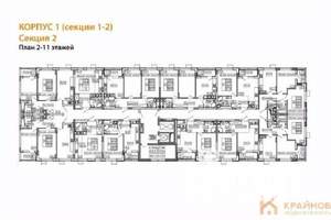 Студия квартира, вторичка, 28м2, 11/11 этаж