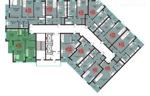 3-к квартира, вторичка, 56м2, 3/20 этаж