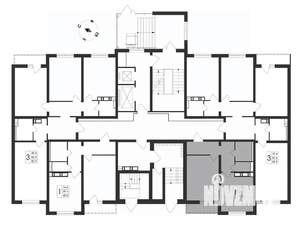 1-к квартира, вторичка, 41м2, 1/17 этаж