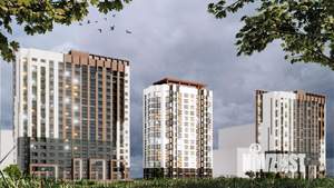 Студия квартира, строящийся дом, 14м2, 11/15 этаж