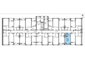 Студия квартира, вторичка, 21м2, 13/18 этаж