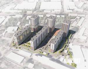 1-к квартира, строящийся дом, 21м2, 8/17 этаж