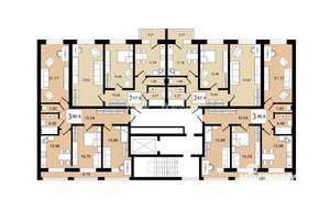 3-к квартира, строящийся дом, 89м2, 4/8 этаж