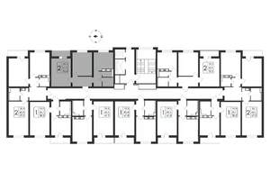 2-к квартира, вторичка, 53м2, 8/17 этаж