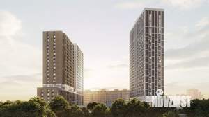 2-к квартира, строящийся дом, 61м2, 19/31 этаж